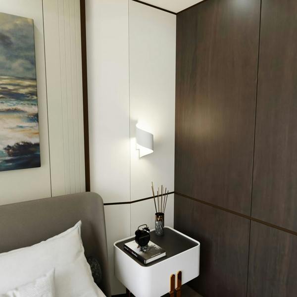 Emibig SPINER Wall lamp 1 x G9 White