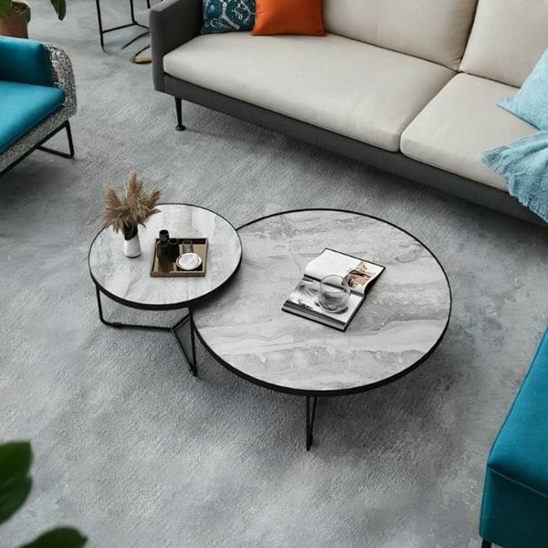 Cara Nesting Coffee Table Set-Weilai Concept-Weilai Concept
