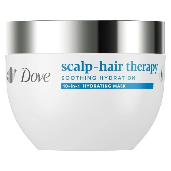 Dove Scalp + Hair Therapy Hair Mask - Soothing Hydration 10-in-1 Mask 6x270 ml