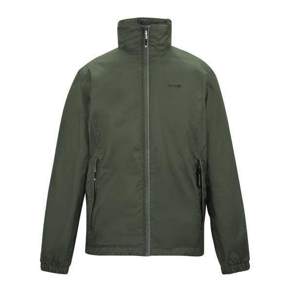 Regatta Mens Lyle IV Waterproof Hooded Jacket - Dark Khaki - 