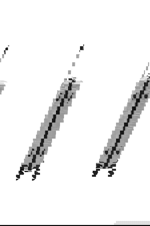 Living and Home Rolling Hardshell Luggage Travel Suitcase, 28" Grey