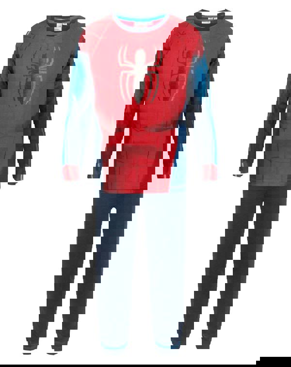 Marvel Boys Red Spider-Man Short Sleeve Short Leg Pyjama Set