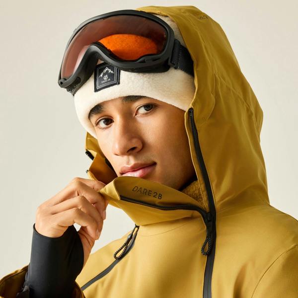 Dare 2B Mens T-Bar III Waterproof Ski Jacket - Wood Brown - 