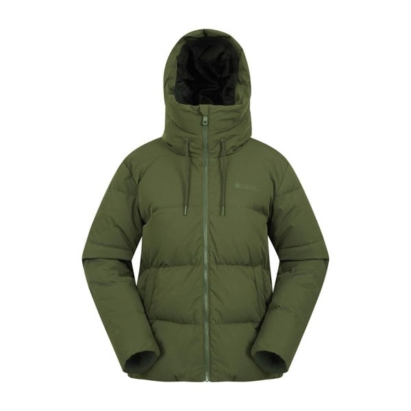 Mountain Warehouse Womens/Ladies Cosy Extreme Short Down Jacket - Khaki Green