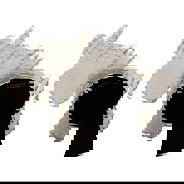 Cute Unicorn Themed Shiny Nickel Plated Metal Baby Oval Picture Frame Image 4