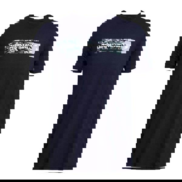 Under Armour Mens Chest Stripe Camo T-Shirt - Blue - 