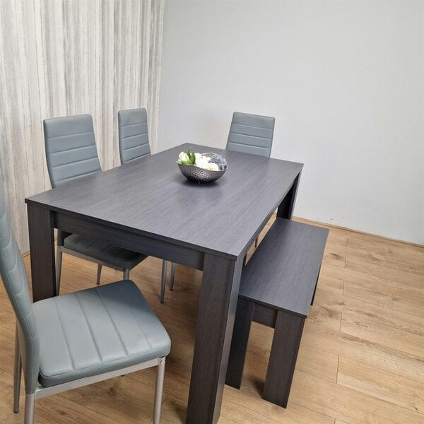 Kosy Koala Dining Table Set with 4 Chairs and a Bench Dining Room and Kitchen table set of 4
