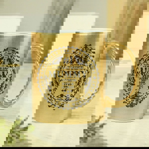 Personalised Memento Company Personalised Worlds Best Gold Mug