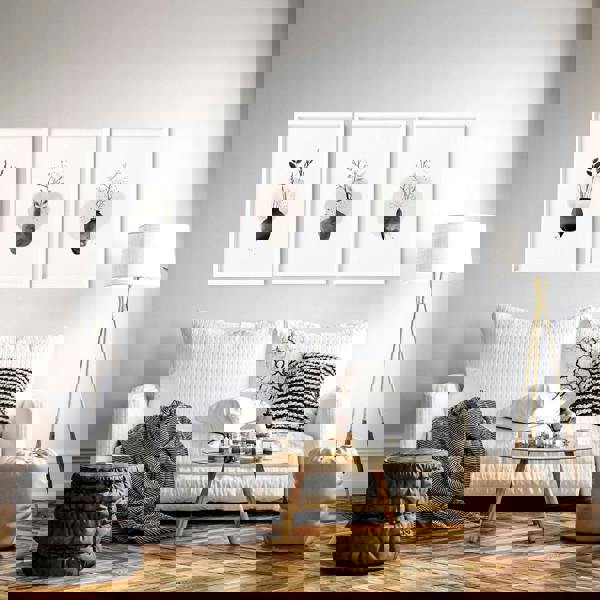 Living Room Prints | Set of 3 wall art prints