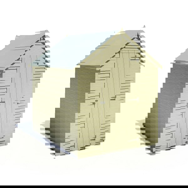 Shire Overlap 7x5   Economy Pressure Treated Storage Shed - Best Shed