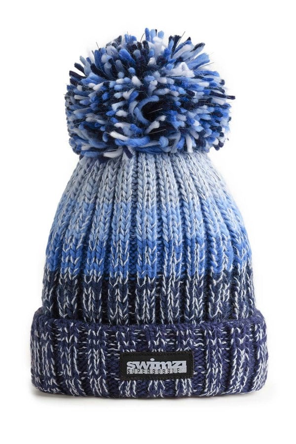 SuperBobble Gradient Rib Hat - Blue