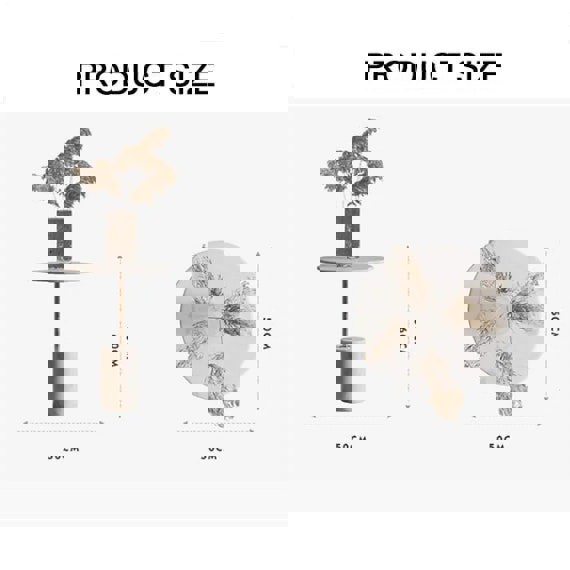 Dulcie Side Table, Marble-Rit Concept-Rit Concept