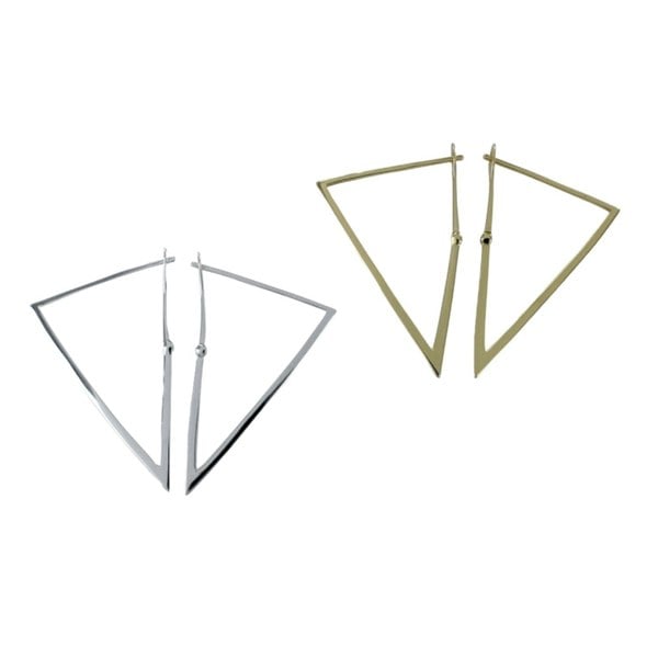 Iso Triangle Hoop Earring - Reeves & Reeves