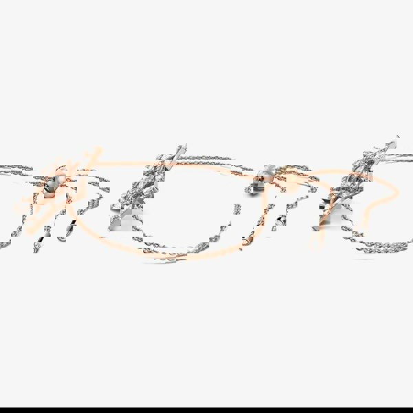 Swarovski Stella Rose Gold Tone Plated Crystal Star Bracelet 5617882