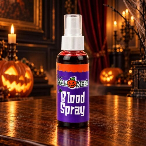 Shatchi Blood Spray 10 Pack Fake Blood Spray for Halloween Costumes, SFX and Theatrical Makeup