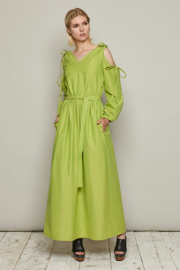 Bo Carter Elisabet Dress - Green