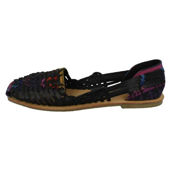 Savannah Ladies Savannah Flat Weave Ballerinas
