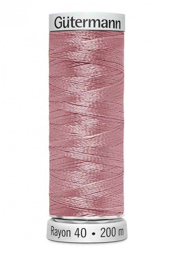 Gutermann No 40 Sulky Rayon Embroidery Thread 200m Rayon Thread Suitable For Embroidery