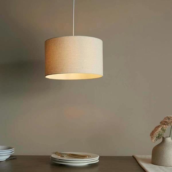 Pagazzi Lighting Hinton 35x21 Natural Shade