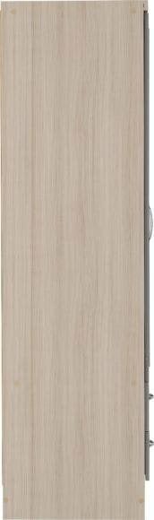 Seconique Nevada 3 Door 2 Drawer Mirrored Wardrobe