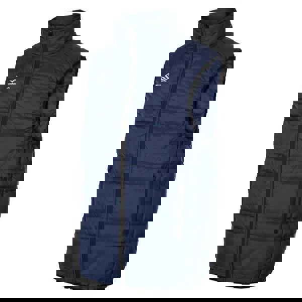 Umbro Childrens/Kids Club Essential Gilet - Dark Navy/White - 