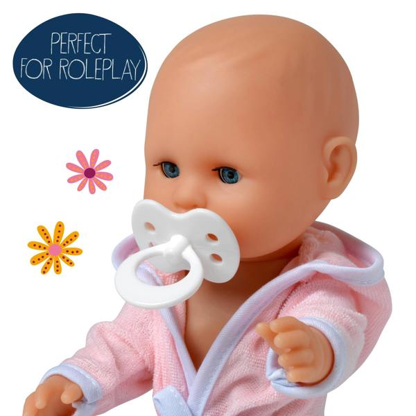 Dolls World Baby Dribbles 30cm Drink and Wet doll  - For ages 18 months+