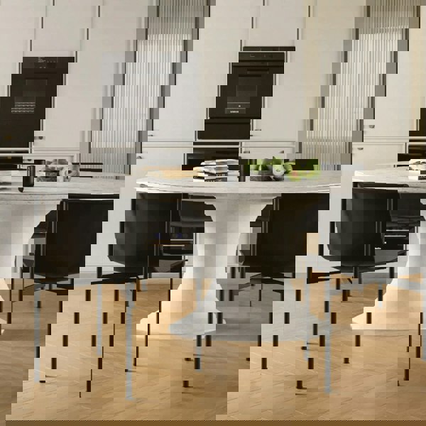 Rit Concept Choi Dining Chair With Armrest, Leather