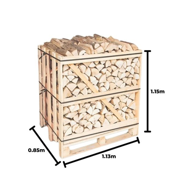 Callow Kiln Dried Firewood - Ready to Burn, FSC Sourced, Small Crate