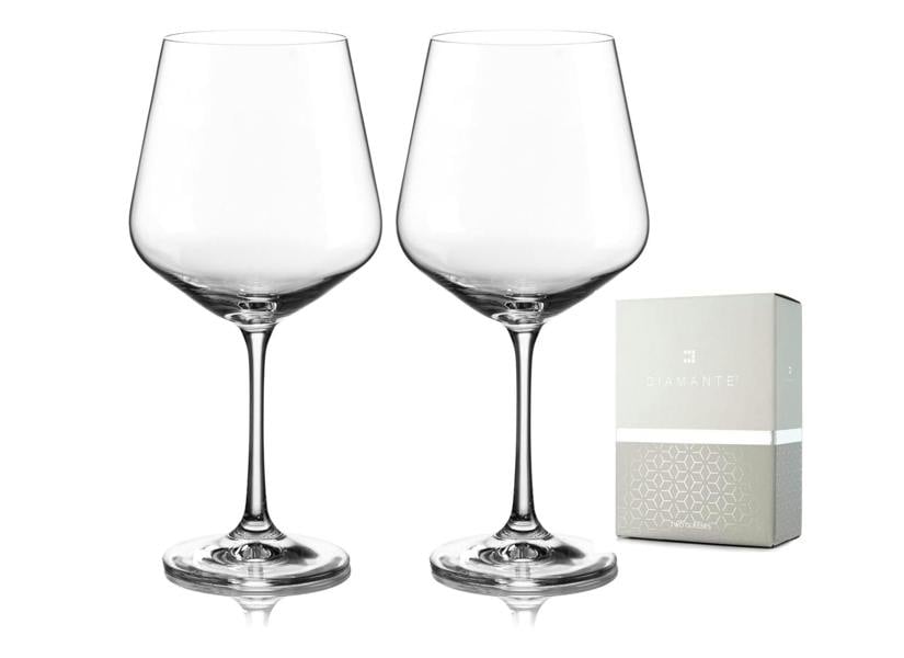 Diamante Crystal Spritz Glasses - Set of 2