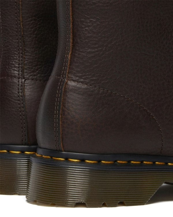 Dr. Martens 1460 Pascal Warm Lined 8 Eye Leather Dark Brown Boots