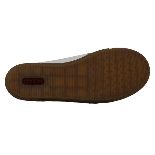 Rieker Ladies Rieker T-Shaped Suede Detail Trainers L9700