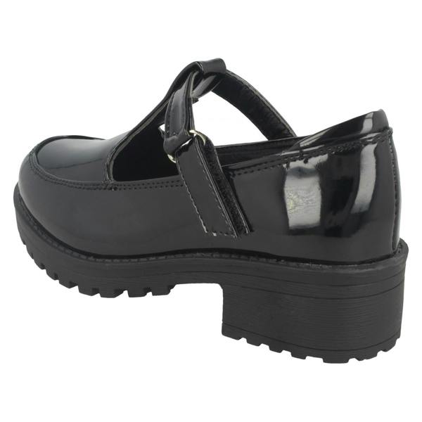 Cool For School Girls Cool For School Mid Heel T-Bar School Shoes