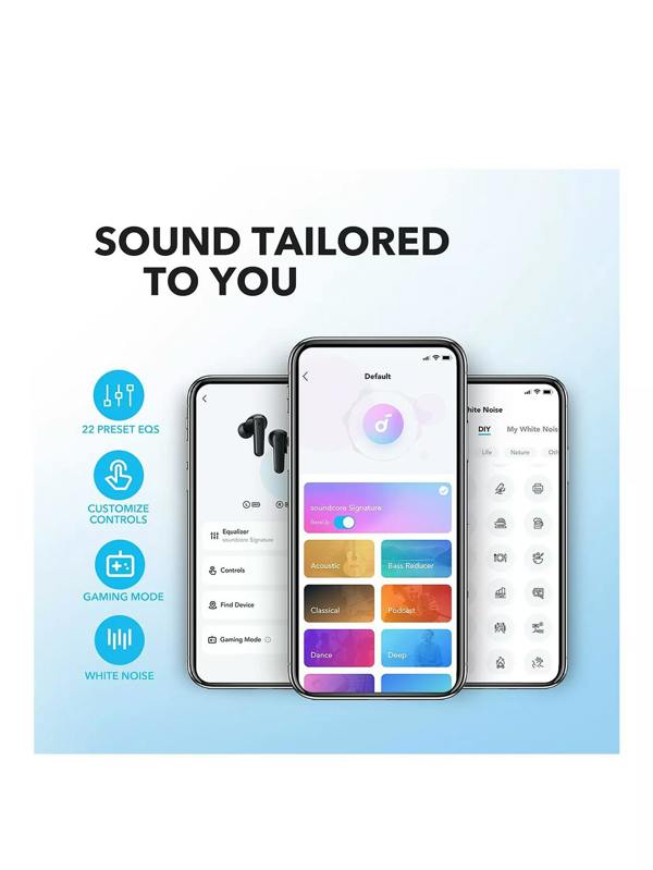 Anker Soundcore R50i Wireless Bluetooth Earbuds Black - A3949H12