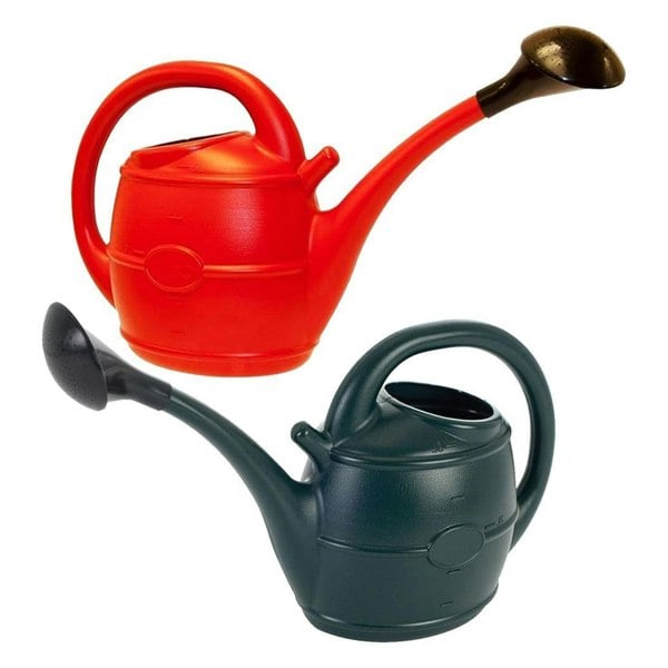 10 Litre Lightweight Garden Watering Can With Sprinkler Rose Head & Handle