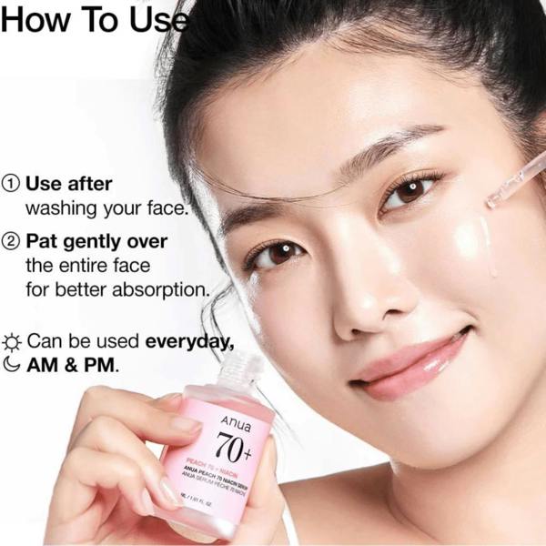 ANUA Peach 70% Niacinamide Serum 30ml