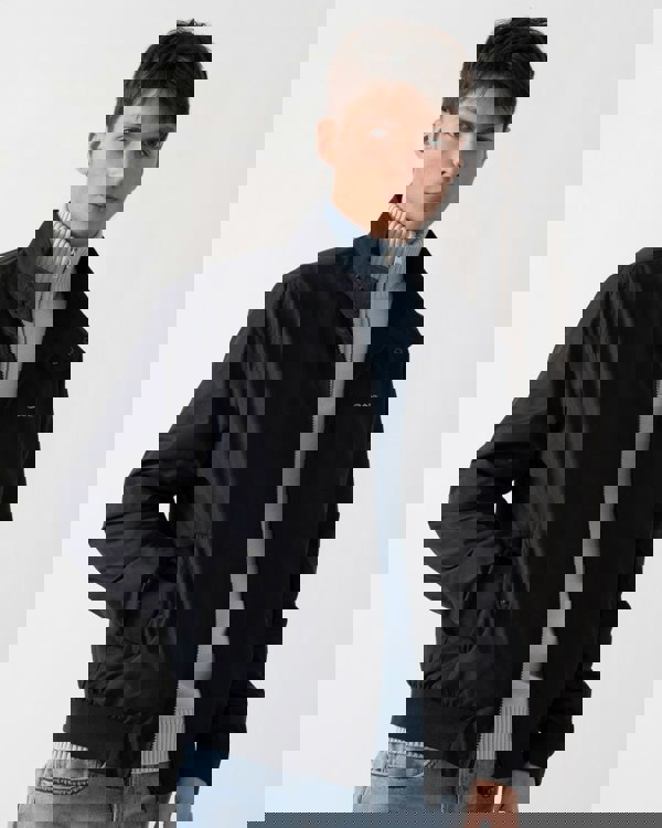 GANT Mens Lightweight Harrington Jacket - 5 Black