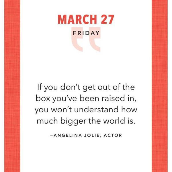 Sourcebooks Great Quotes From Great Leaders Desk Calendar 2027, Desk Calendars, Day To View, History & Literature, Gift
