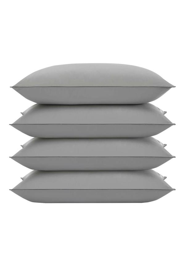 Grey Shredded Supersoft Goose Feather & Down Pillows