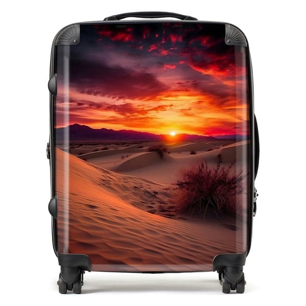 Warren Reed Sunset In The Desert Suitcase