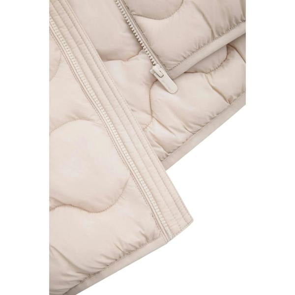 Animal Childrens/Kids Quilted Water Resistant Sleeveless Gilet - Beige - 