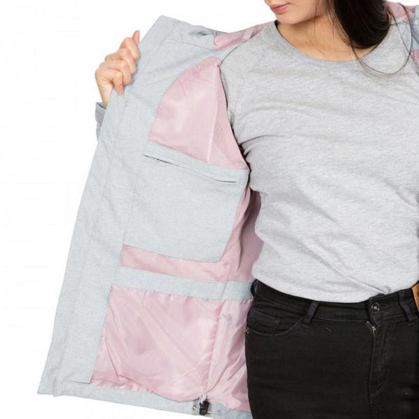 Trespass Womens/Ladies Virtual Waterproof Jacket - Grey Marl - 