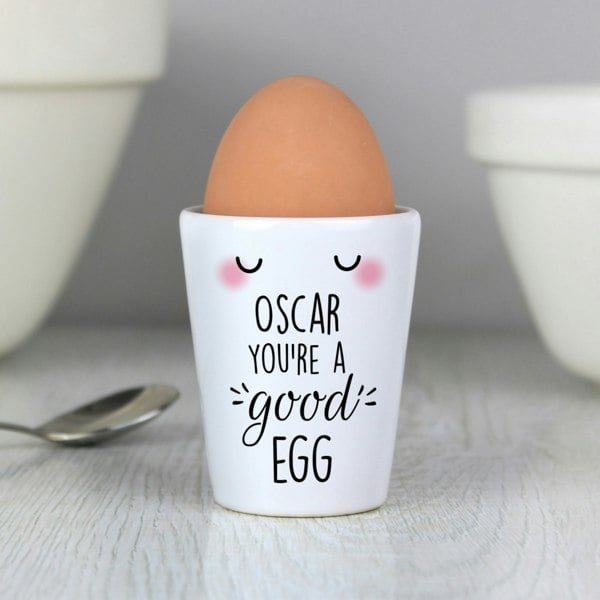 Personalised Memento Company Personalised You're A Good Egg Cup