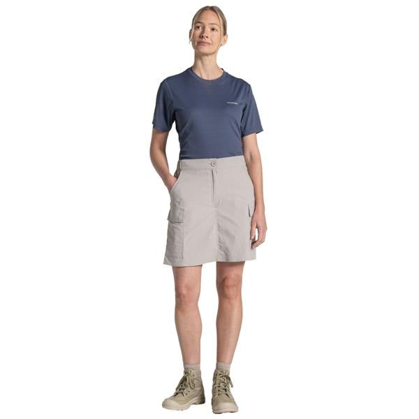 Craghoppers Womens/Ladies NosiLife Pro Cargo Skirt - Soft Mushroom - 