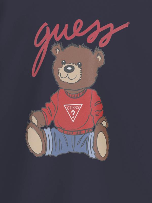 Guess Kids Teddy Bear T-Shirt in Navy
