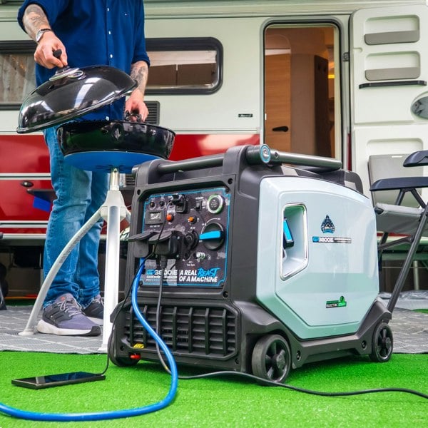 Equip2clean Gorilla Power 3800W Inverter Suitcase Generator with Electric Start - GP3800iE  – Reliable Power On-The-Go