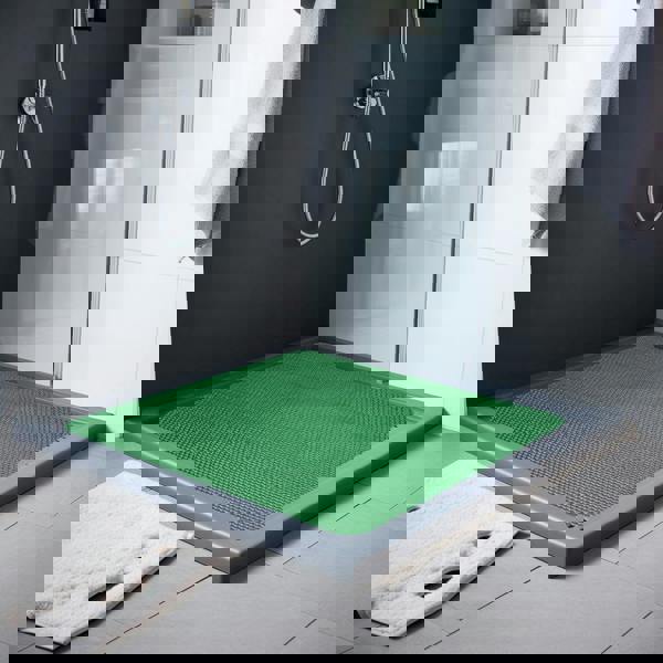 Nicoman Reversible Dual-Colour PVC Shower Bathroom Anti slip Mat