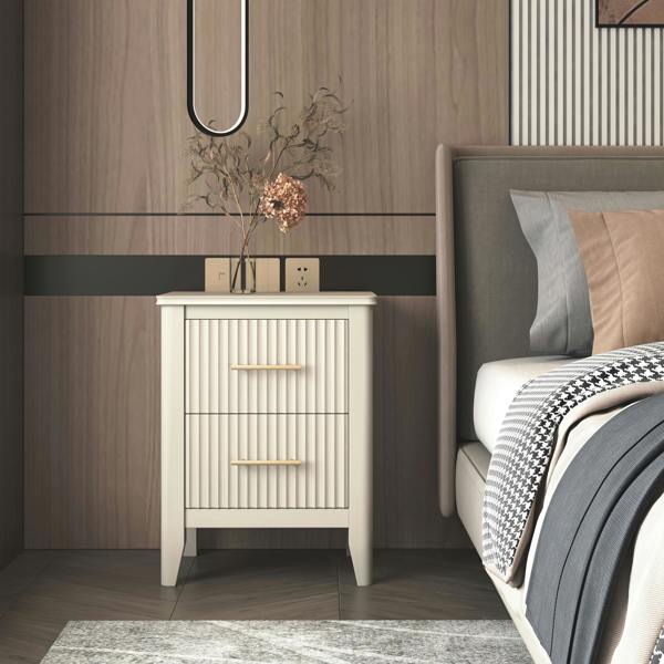 Cabinet Bits Fregona 2 Drawer  Bedside Table
