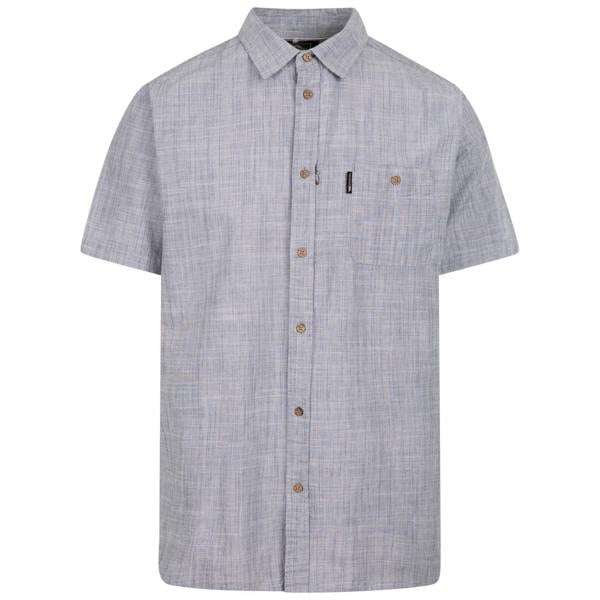 Trespass Mens Basham Woven Shirt - Dark Peacock - 