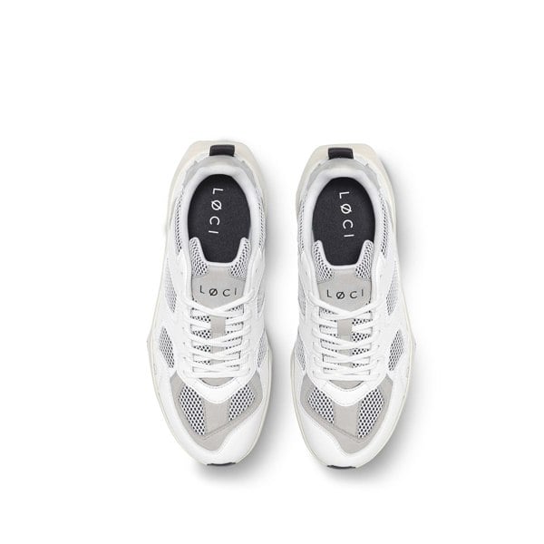LØCI VØLT White/Grey Trainers