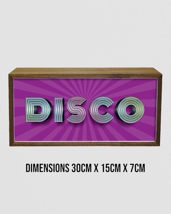 Light Box Home Disco Fever